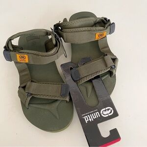 Ecko unlimited Fabric Sport Adjustable Strap Sandals Green Men’s Size 10 New